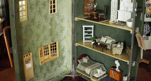 suitcase dollhouse